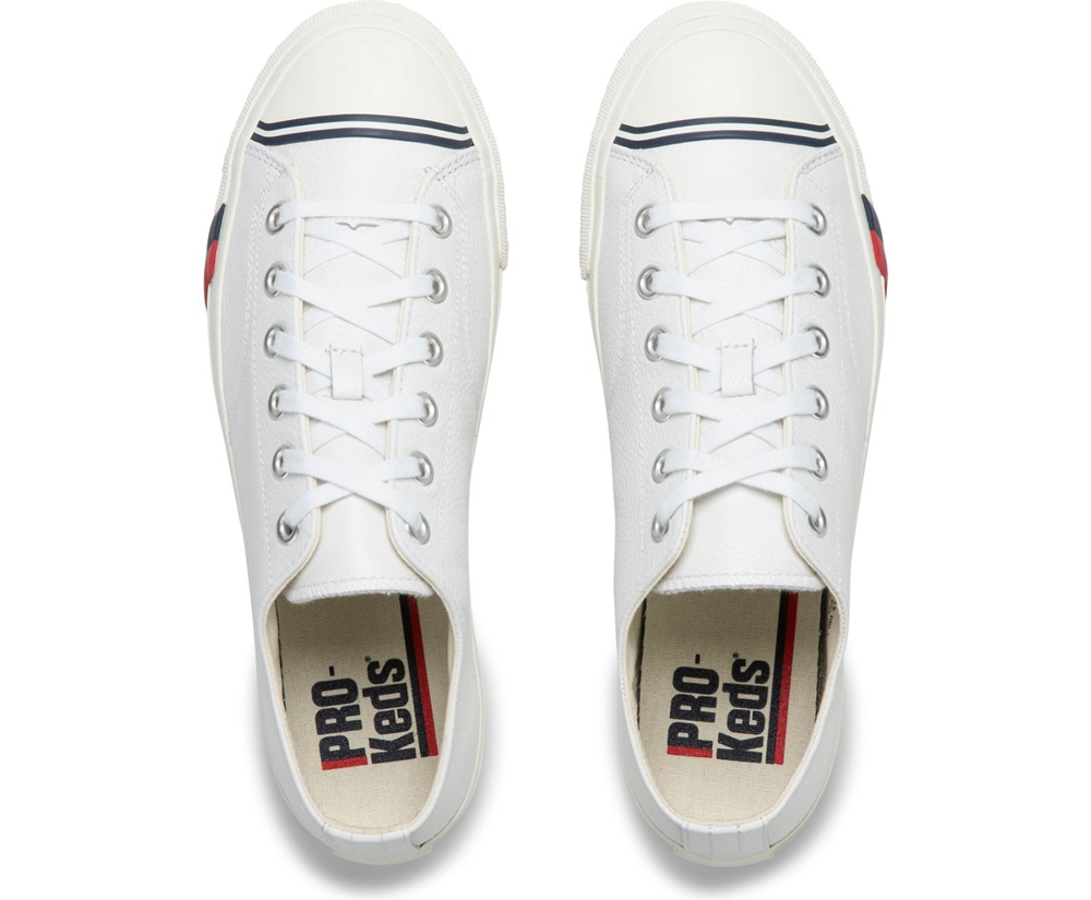 Tenis Keds Mujer Blancos - Royal Lo Classic Cuero - 1924-MVBLG